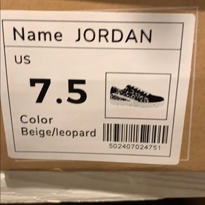 Jordan leopard Sneakers